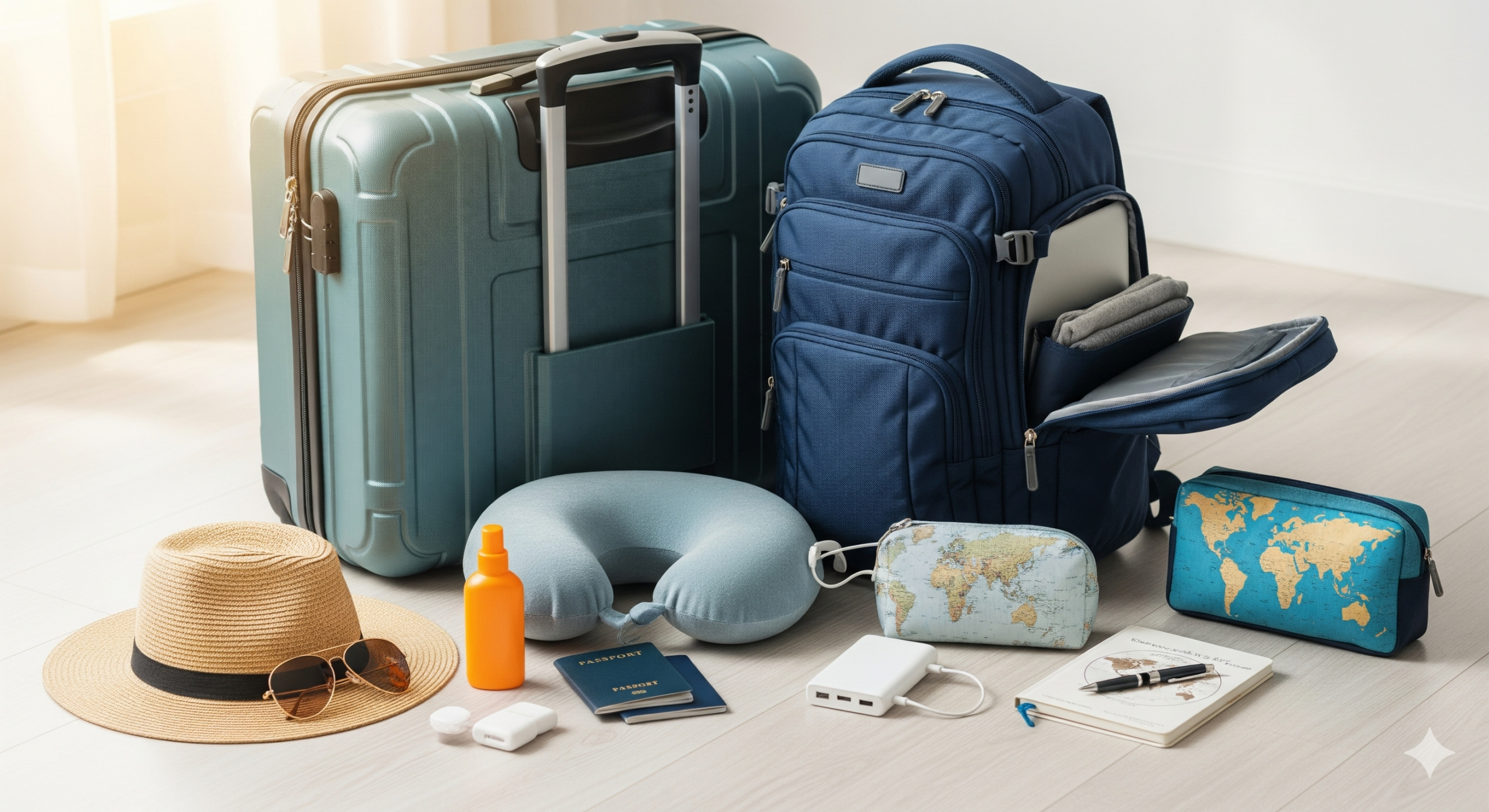 Lee más sobre el artículo Kit de imprescindibles para tus vacaciones: lo que no puede faltar en tu maleta